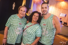 Lazaro Medeiros, Ana Campos e Guilherme Bismarck