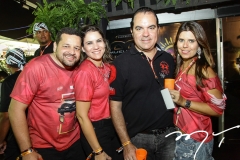 Augusto e Luciana Borges, Léo e Marina Albuquerque