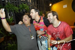 Gominho, Adams Gomes e Cláudio Nelson
