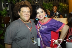 Gominho e Viviane Almada