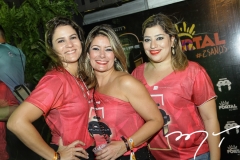 Luciana Borges, Tatiana Luna e Manu Romcy