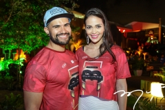 Marcos Paulo e Bruna Araújo