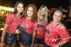Virna Ferreira, Lígia Falcão, Lívia Costa e Taiana Ferreira