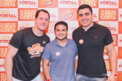 João Fujita, Amon Marques e Eduardo Feitosa