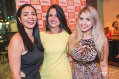 Mariana de Brito, Camila Correia e Amanda Craveiro