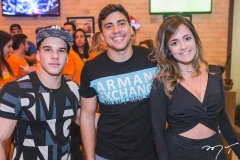 Rodrigo Hermano, Lucas Diniz e Lara Melo