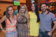 Talita Rodrigues, Amanda Craveiro, Camila Correia e Lucas Loiola