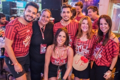 Vinicius Machado, Clara Franck, Lina Franck, Bruno Parente, Ju Ferraz e Emanuela Tome