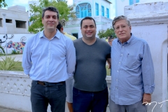 George Frota, Ricardo Dreier e Paulo Mindelo