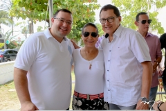 Mozias Torgan, Patricia Macedo e Elpidio Nogueira