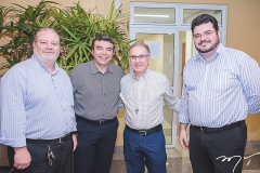 Edson Lucena, Léo Barroso e Everton Castro
