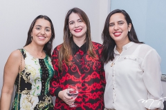 Joana Fontenele, Lara Maciel e Lorena Benevides
