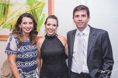 Márcia Travessoni, Lilian Serio e Daniel Diógenes