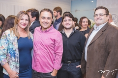 Natércia Jairo, André Nóbrega, Lucas Nogueira e Francisco Nogueira