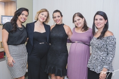 Vanessa Leitão, Tâmara Diógenes, Lilian Serio, Lilian Tavares e Cirlla Machado