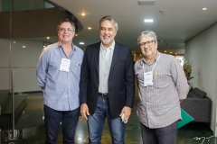 José Carlos Gama, Paulo Angelim e Eugênio Celso