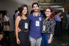 Larissa Minuz, José Otávio Braga e Duana Rodrigues