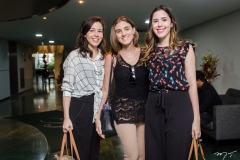 Milena Távora, Fernada Frota e Thaís Fontenele
