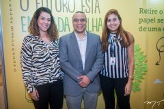 Juliana, Nijer Souza e Vanessa Nunes