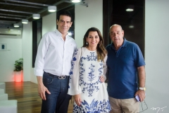 Wilson Loureiro, Márcia e Fernando Travessoni