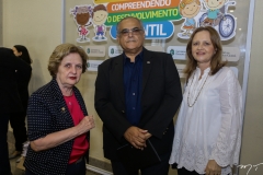 Ana Maria Cavalcante, Salustiano Pessoa e Vilma Lins