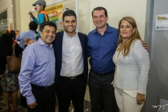 Henrique Javi, Davi Benevides, Josbertini Clementino e Marisa Benevides