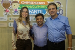 Onélia Leite, Henrique Javi e Camilo Santana