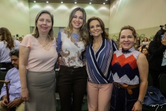 Rachel Marques, Onélia Leite, Glória Marinho e Regina Pinho
