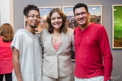 Wesley Nogueira, Ingrid Barreira e Elton Gomes