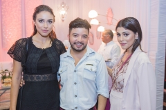 Camila Neves, Rafael Gualberto e Mônica Pinto