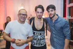 Léo Macedo, Ilan Negreiro e Lucas Fernandes