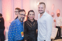 Mário Queiroz, Márcia Travessoni e Jeferson Ribeiro