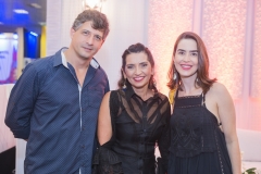 Paulo Teles, Márcia Travessoni e Lívia Teles
