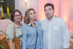 Perpétua Lopes, Cândida Lopes e Danilo Carvalho