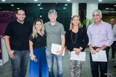 Ronald Garcia, Mirna Holanda, Ubiratan Júnior, Cassandra Soares e Gerado Pinto