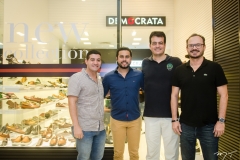 Mark Macedo, Rodrigo Nóbrega, Delano Sobreira e Álvaro Guimarães