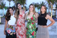 Lia Filgueiras, Gabriela Correia, Poliana Barbosa e Alana França