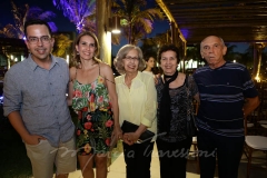 Pedro Nobre, Márcia Andrade, Regina Nobre, Regina Estela e José Erisvaldo
