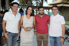 Romulo Santos, Ana Virgínia Martins , Meldo Santos e Ronaldo Barbosa