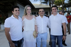 Vitor  Florêncio,  Andréa Florêncio, Hermenegildo Júnior e Ronaldo Barbosa