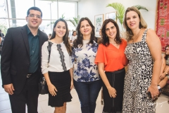 Daniel Monteiro, Kelly Nandua, Elizabeth Chagas, Jeritza Lopes e Mariana Lobo