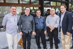 Artur Bruno, Flávio Jucá, Felipe Nottingam, Ricardo Santiago e Elpidio Nogueira