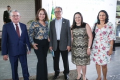 Henry Campos, Selene Penaforte, Lucivan Miranda, Dagmar Soares e Márcia Campos