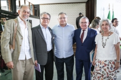 Inácio Arruda, Lucivan Miranda, Sulivan Mota, Henry Campos e Rita Brasil