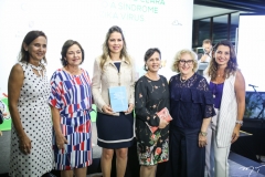 Izolda Cela, Ana Studart, Onélia Santana, Neuma Figueiredo, Socorro França e Márcia Travessoni