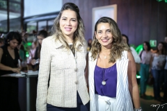 Onélia Santana e Márcia Travessoni