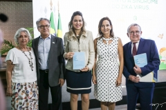 Rita Brasil, Lucivan Miranda, Onélia Santana, Izolda Cela e Henry Campos