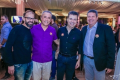 André Mota, Chico Guardenei, Duda Brígido e Bob Santos