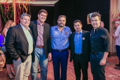 Bob Santos, Rafael Rodrigues, Edson Queiroz Neto, Pompeu Vasconcelos e Duda Brígido