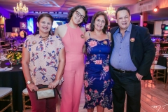 Cristina Gadelha, Vitória Silvino, Sandra Parente e Lailtinho Brega